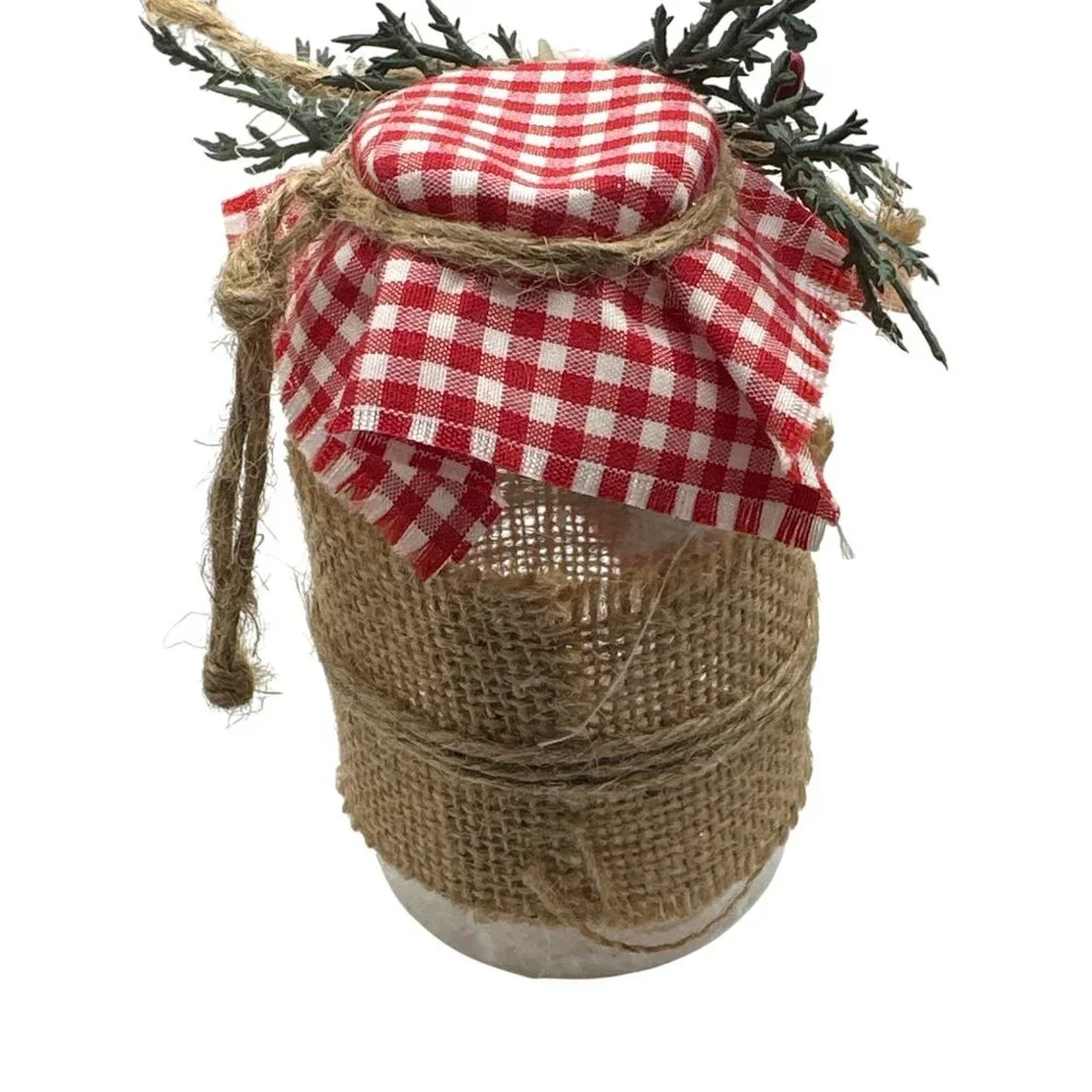 Vintage Christmas Tree Ornaments Holiday Season Lot of 4 Decor Gift Toppers - Picture 5 of 10